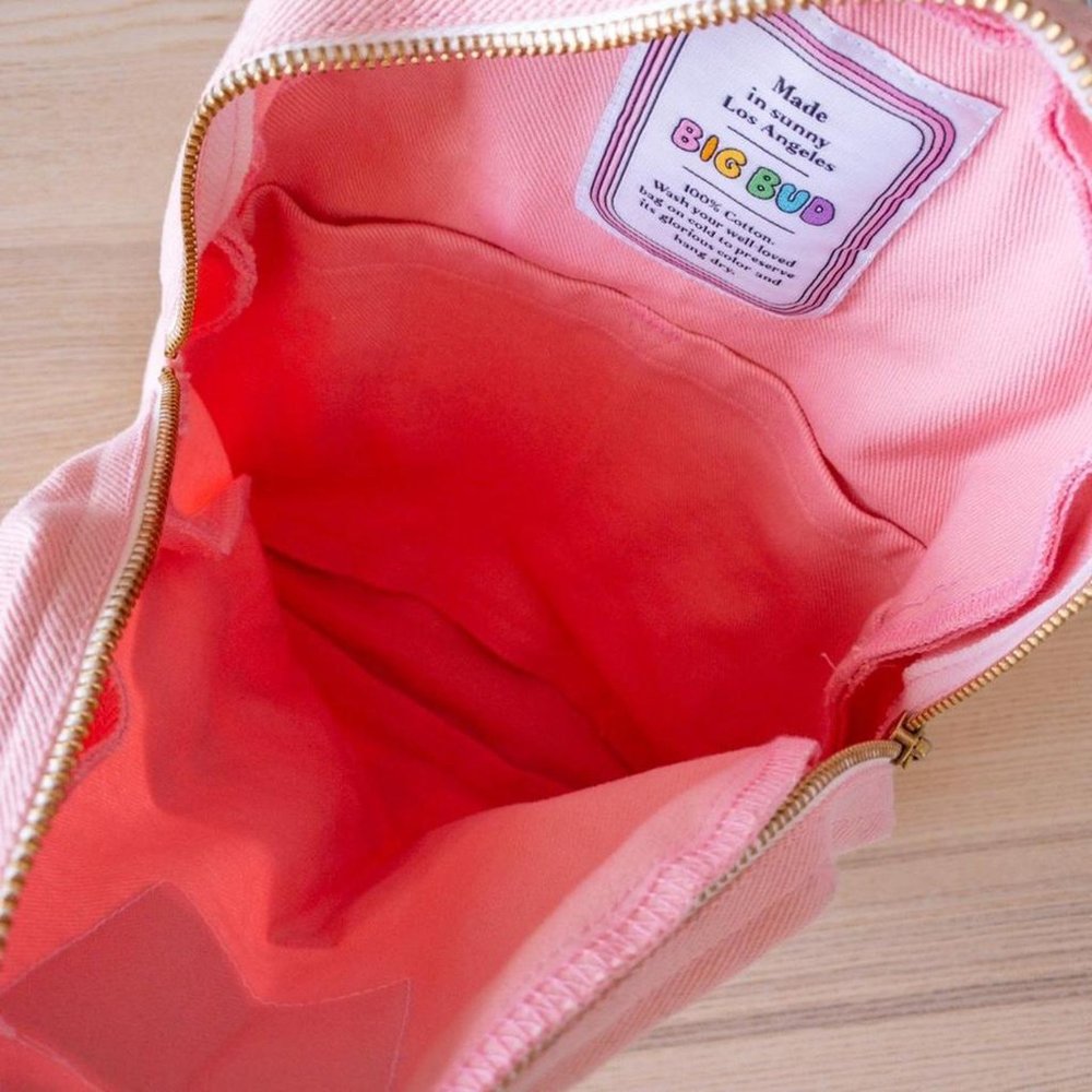 BRAND NEW BIG BUD PRESS BABY PINK BACKPACK - Picture 2 of 5